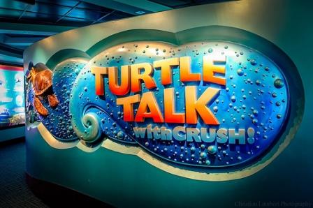 turtle talk with crush finding dory epcot