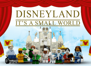 Disney LEGO Its a Small World Set