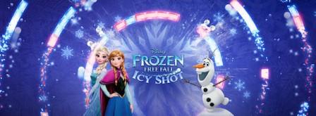 frozen free fall icy shot mobile game