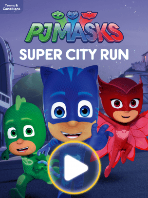 pj masks super city run