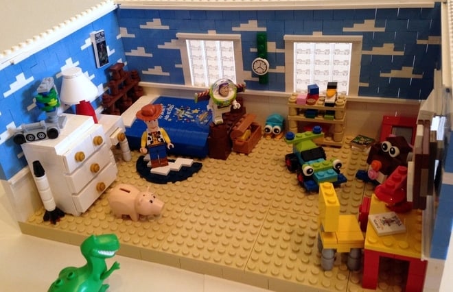 LEGO Toy Story Set of Andy's Room