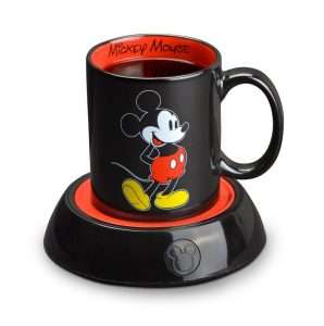 Disney Mickey Mouse Mug Warmer, Black and Red