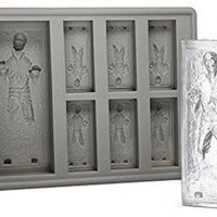 star wars kitchen Han Solo in Carbonite Silicone Ice Cube Tray Mold