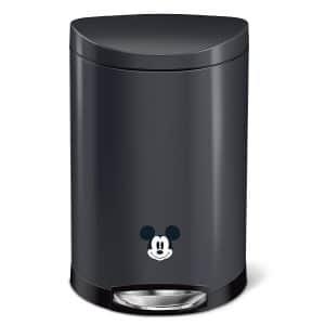 simplehuman Semi-round Step Trash Can, Disney Mickey Mouse Special Edition