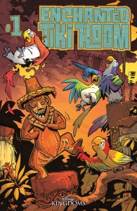 disney enchanted tiki room comic book series cover