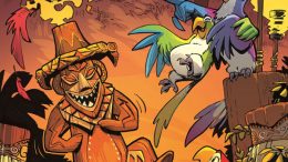 disney enchanted tiki room comic book series cover