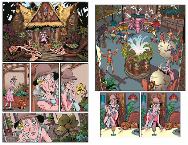 Enchanted Tiki Room comic book