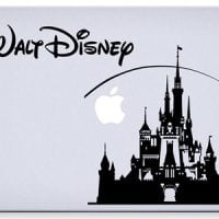 Disney Castle Macbook Laptop Decal