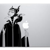 Maleficent Witch Macbook Vinyl Sticker Laptop Skin