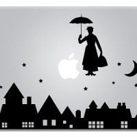 Mary Poppins Dinsey Apple Macbook Laptop Decal