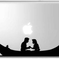 Rapunzel and Flynn Rider Tangled - Apple Macbook Decal