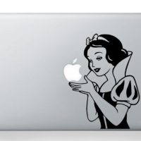 Snow White Macbook Decal