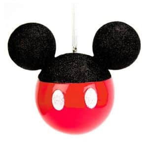 Mickey Mouse Ears Christmas Ornament