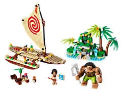 Moana's Ocean Voyage LEGO Set