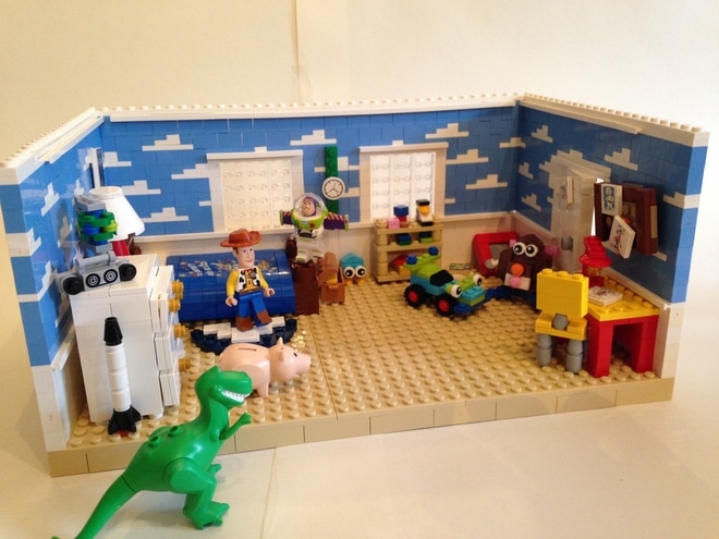 LEGO Toy Story Set of Andy's Room