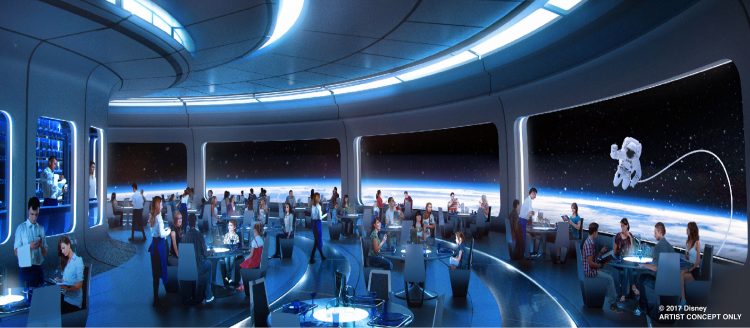 new mission space restaurant epcot