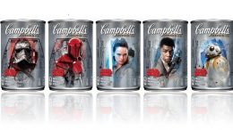 new star wars campbell soup cans