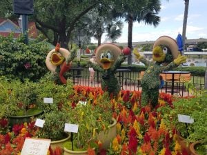 Epcot Flower and Garden Festival 2022 topiary
