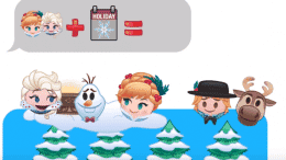 olafs frozen adventure as told by emoji