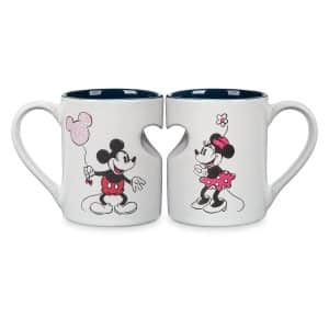 Mickey and Minnie Mouse Sweethearts Mug Set