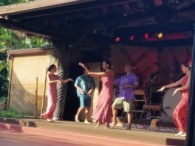 Disney’s Spirit of Aloha Dinner Show at Luau Cove (Disney World Show)
