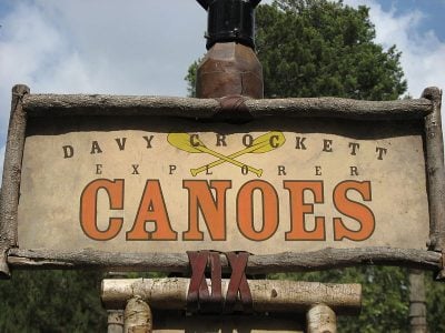 Davy Crockett Explorer Canoes | Extinct Disney World Attractions