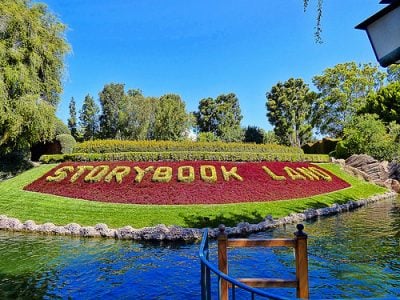 Storybook Land Canal Boats disneyland