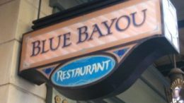Blue Bayou Restaurant disneyland