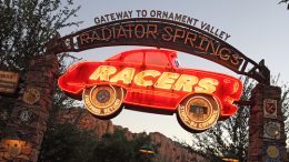 “Radiator Springs Racers” is locked Radiator Springs Racers disneyland