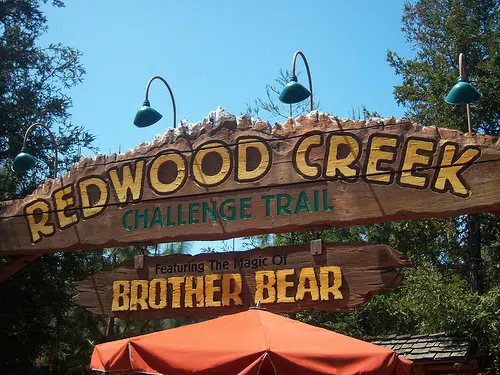 Redwood Creek Challenge Trail Disneyland