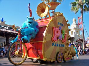 Pixar Play Parade disneyland