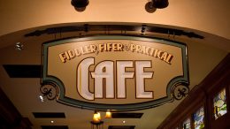Fiddler Fifer & Practical Cafe disneyland
