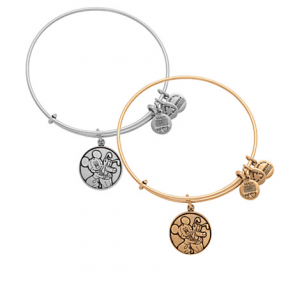 Mickey Mouse and Pluto Bangle by Alex and Ani | Disney Jewelry