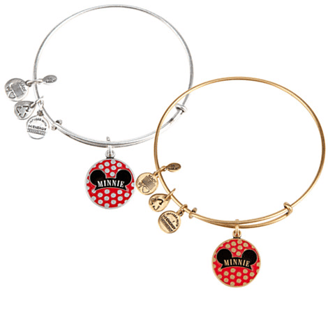 Minnie Mouse Bangle by Alex and Ani (pink)