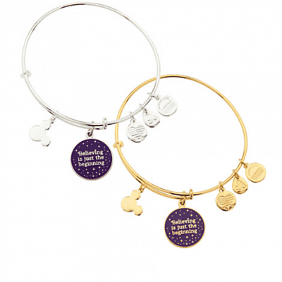 Tinker Bell ”Believing is just the beginning” Bangle by Alex and Ani | Disney Jewelry