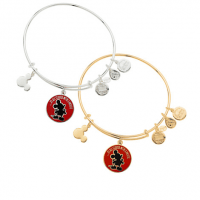 Mickey Mouse ''It all started with a mouse'' Bangle by Alex and Ani (red)