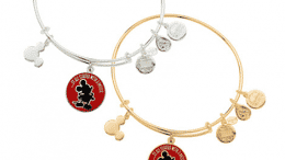 Mickey Mouse ''It all started with a mouse'' Bangle by Alex and Ani (red)