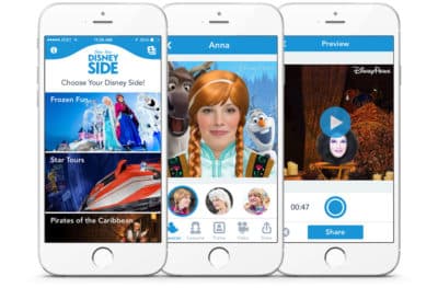 Show Your Disney Side Mobile App