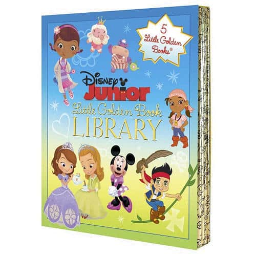 Disney Junior Little Golden Books Library Set