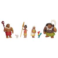 Disney Moana Toy Figures Set (6 Movie Characters)