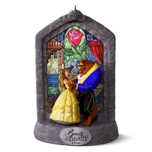 Disney's Beauty and the Beast 25th Anniversary 2016 Christmas Ornament