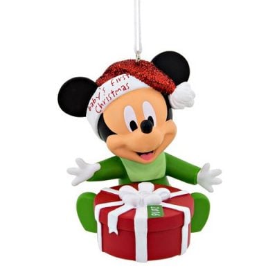 Mickey Mouse Baby’s First Christmas Ornament 2016
