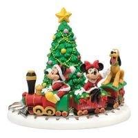 Disney Village Mickey's Holiday Express Christmas Decoration