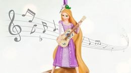 Tangled Rapunzel Singing Christmas Ornament
