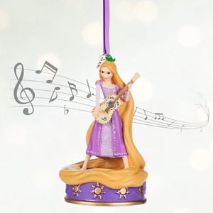 Tangled Rapunzel Singing Christmas Ornament