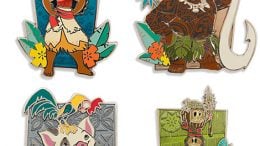 Moana Disney Pin Set