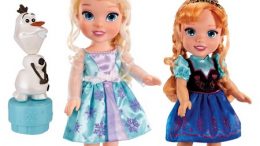 Disney Frozen Toddler Anna & Elsa Dolls (w/Olaf)