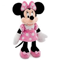 Minnie Mouse Plush Stuffed Animal (Pink)