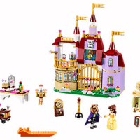Disney Beauty and the Beast Belle's Enchanted Castle LEGO Set