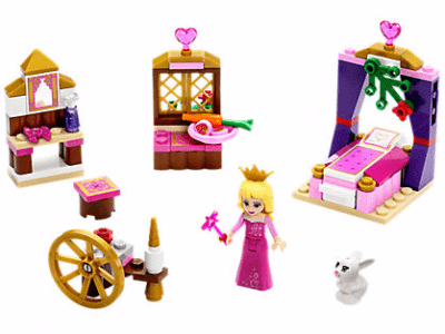 Disney Sleeping Beauty’s Royal Bedroom LEGO Set